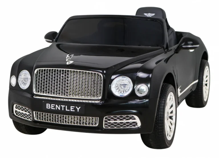 Bentley Mulsanne Crna Baterija + Daljinski Upravljač + Eva + Spori Start + Mp3 Usb + Led 1