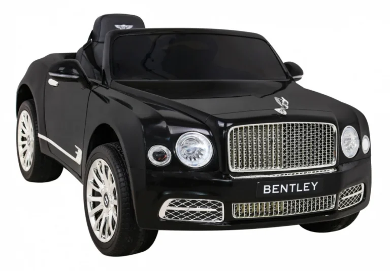 Bentley Mulsanne Crna Baterija + Daljinski Upravljač + Eva + Spori Start + Mp3 Usb + Led 11