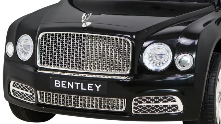 Bentley Mulsanne Crna Baterija + Daljinski Upravljač + Eva + Spori Start + Mp3 Usb + Led 13