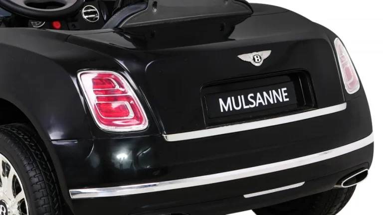 Bentley Mulsanne Crna Baterija + Daljinski Upravljač + Eva + Spori Start + Mp3 Usb + Led 14