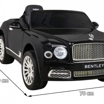 Bentley Mulsanne Crna Baterija + Daljinski Upravljač + Eva + Spori Start + Mp3 Usb + Led 2