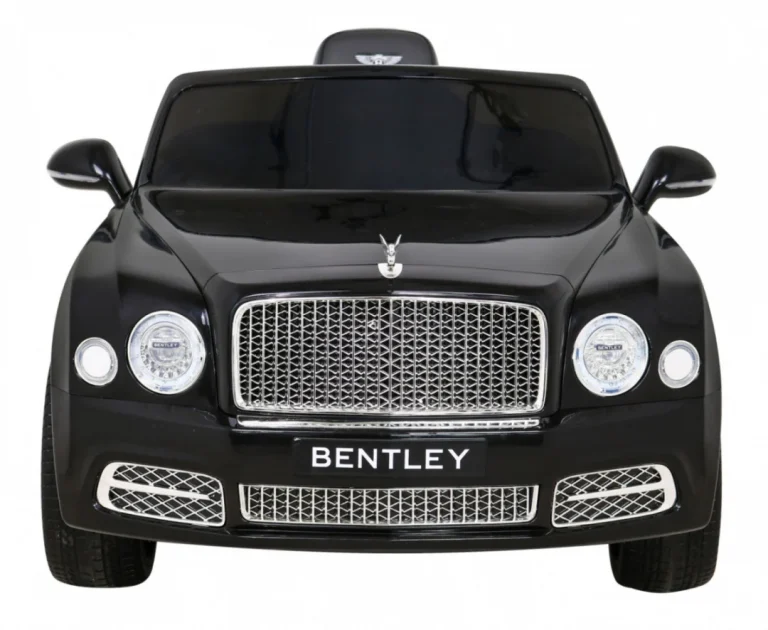 Bentley Mulsanne Crna Baterija + Daljinski Upravljač + Eva + Spori Start + Mp3 Usb + Led 3
