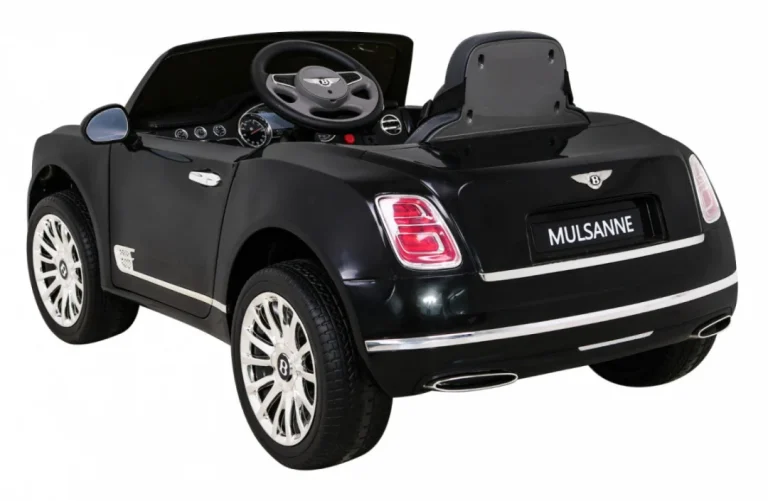 Bentley Mulsanne Crna Baterija + Daljinski Upravljač + Eva + Spori Start + Mp3 Usb + Led 5