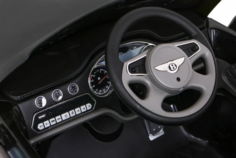 Bentley Mulsanne Crna Baterija + Daljinski Upravljač + Eva + Spori Start + Mp3 Usb + Led 6