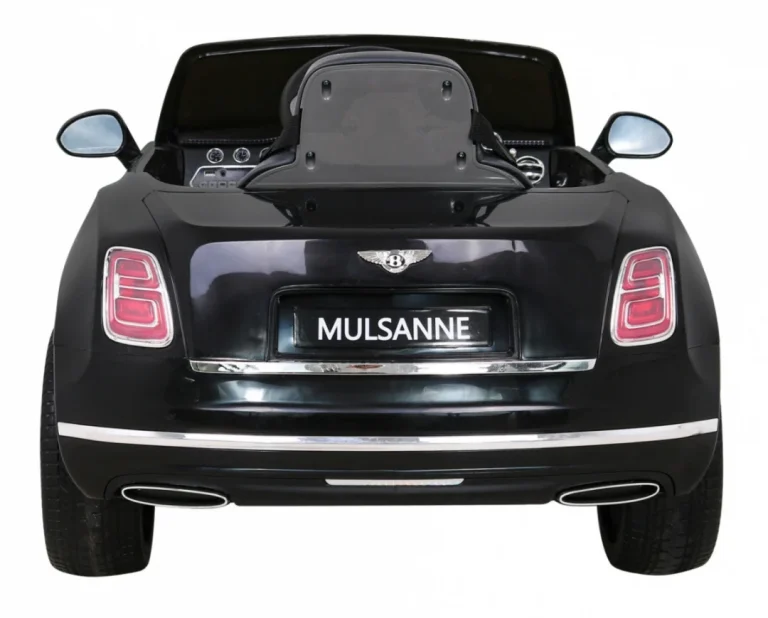 Bentley Mulsanne Crna Baterija + Daljinski Upravljač + Eva + Spori Start + Mp3 Usb + Led 8