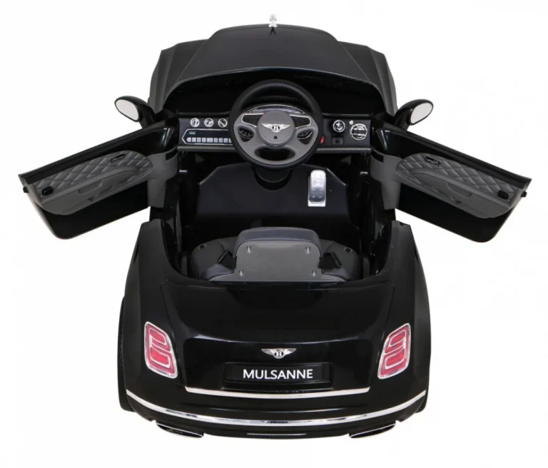 Bentley Mulsanne Crna Baterija + Daljinski Upravljač + Eva + Spori Start + Mp3 Usb + Led 9