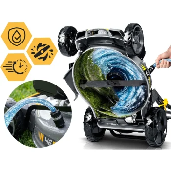 Benzinska Kosilica S Vlastitim Pogonom, 46 Cm Malčiranje, 70 L 140cc + Ulje Humberg Hm 604 12