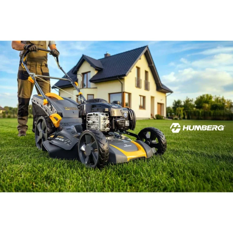 Benzinska Kosilica S Vlastitim Pogonom, 46 Cm Malčiranje, 70 L 140cc + Ulje Humberg Hm 604 2