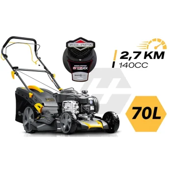 Benzinska Kosilica S Vlastitim Pogonom, 46 Cm Malčiranje, 70 L 140cc + Ulje Humberg Hm 604 3