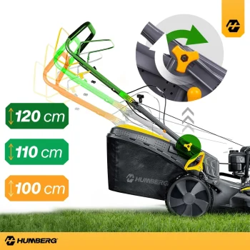 Benzinska Kosilica S Vlastitim Pogonom 51 Cm 70 L Honda 202cc 5,7 Ks + Ulje Humberg Hm 603 10