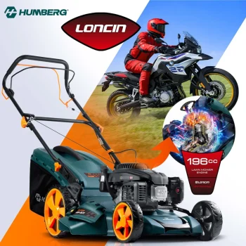 Benzinska Kosilica S Vlastitim Pogonom 51 Cm 70 L Loncin 196cc + Ulje Humberg Hm 601 12