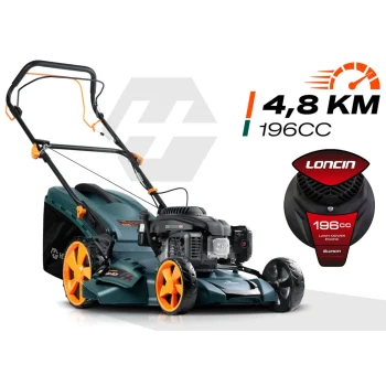 Benzinska Kosilica S Vlastitim Pogonom 51 Cm 70 L Loncin 196cc + Ulje Humberg Hm 601 2