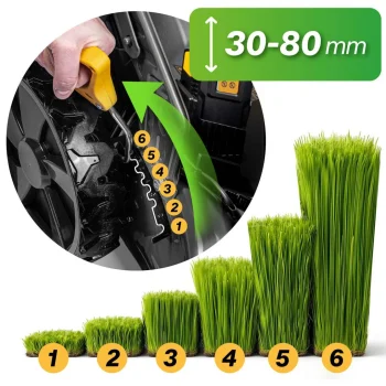 Benzinska Kosilica S Vlastitim Pogonom 56 Cm 70 L Loncin 196cc + Ulje Humberg Hm 602 12