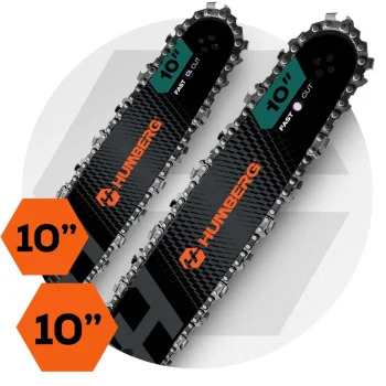 Benzinska Motorna Pila Za Drvo 10" Humberg Hm 663 + Ulje 11