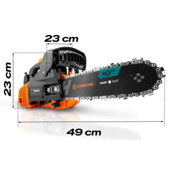 Benzinska Motorna Pila Za Drvo 10" Humberg Hm 663 + Ulje 15