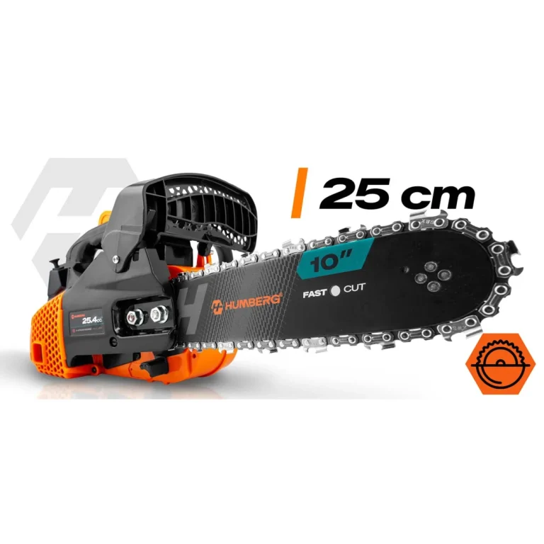 Benzinska Motorna Pila Za Drvo 10" Humberg Hm 663 + Ulje 5
