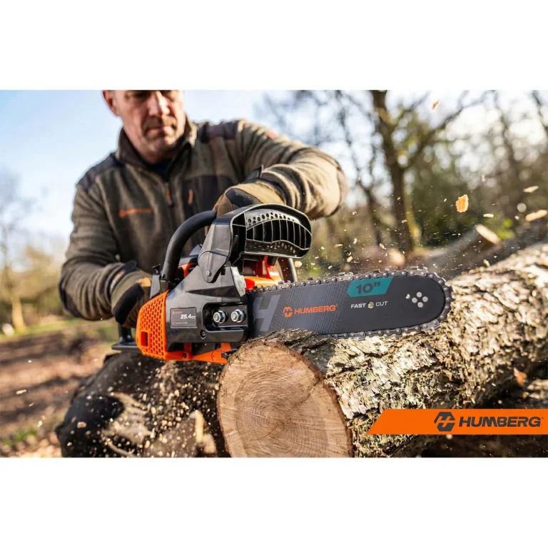 Benzinska Motorna Pila Za Drvo 10" Humberg Hm 663 + Ulje 7