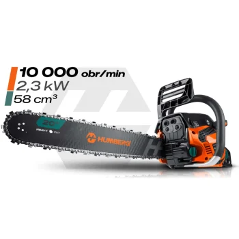 Benzinska Motorna Pila Za Drvo 16" Humberg Hm 660 + Ulje 3