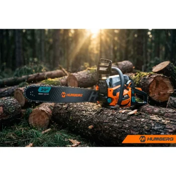 Benzinska Motorna Pila Za Drvo 16" Humberg Hm 660 + Ulje 4