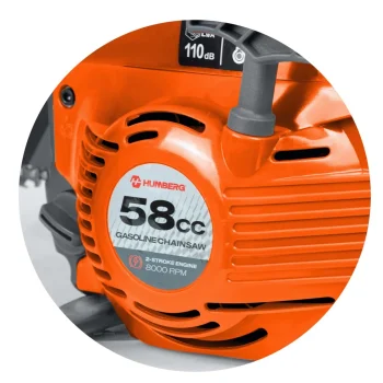 Benzinska Motorna Pila Za Drvo 16" Humberg Hm 661 + Ulje 5