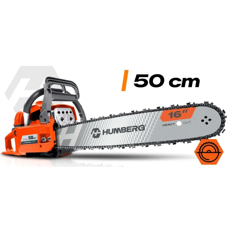 Benzinska Motorna Pila Za Drvo 16" Humberg Hm 661 + Ulje 7