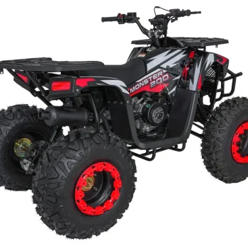 Benzinski Quad Monster 200 Cc, Crveni 10