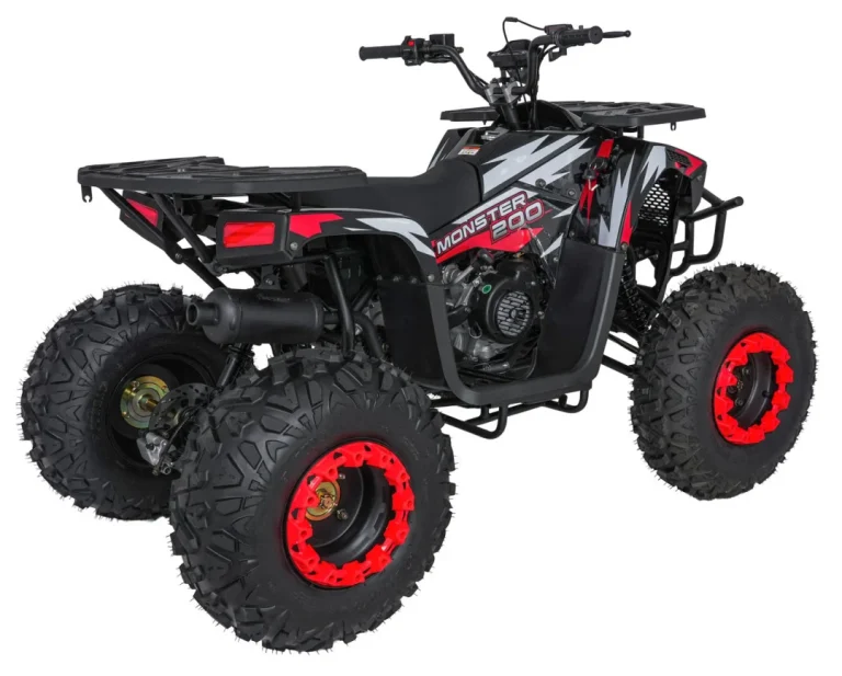 Benzinski Quad Monster 200 Cc, Crveni 10