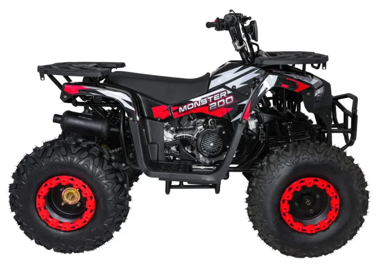 Benzinski Quad Monster 200 Cc, Crveni 6