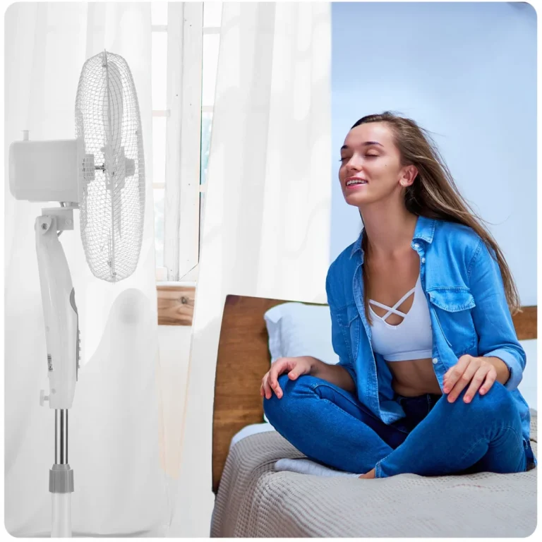 Berdsen 355100 Podni Ventilator Bijela I Siva Boja 10