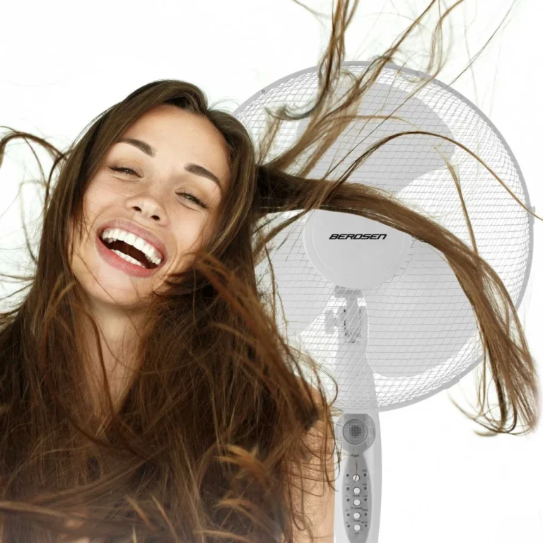 Berdsen 355100 Podni Ventilator Bijela I Siva Boja 12