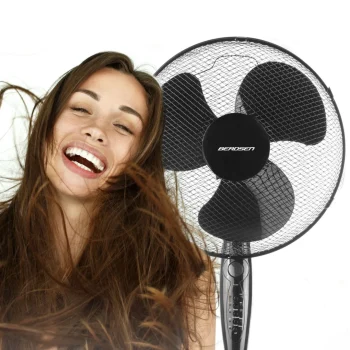 Berdsen 355110 Podni Ventilator, Crni 12