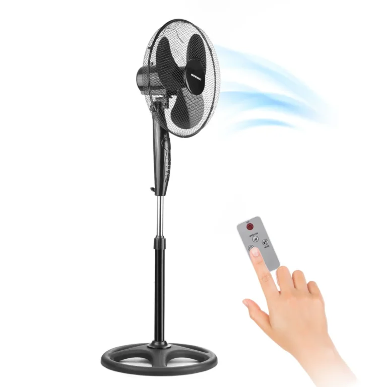Berdsen 355110 Podni Ventilator, Crni 2