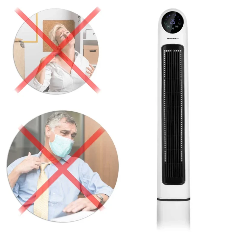 Berdsen 355200 Bijeli Stupni Ventilator 13
