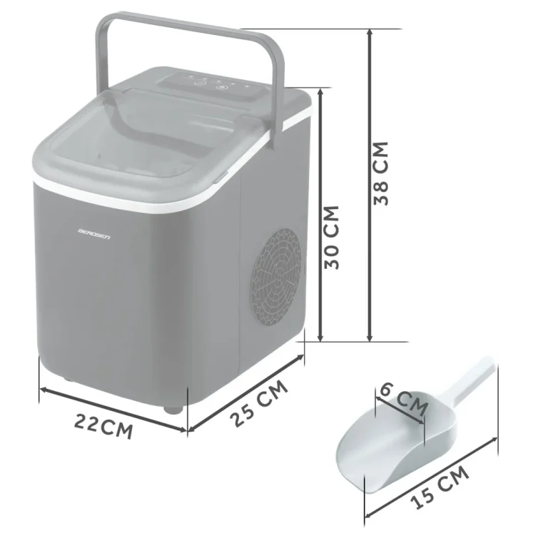 Berdsen Bd 420 Ledomat 1,1 L/12 Kg Crni 12