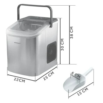 Berdsen Bd 420 Srebrni Aparat Za Led 1,1 L/12 Kg 12