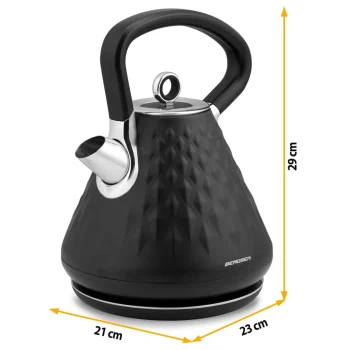 Berdsen Bd 700 Električni Kuhalo Za Vodu 1,7 L, Crno 16