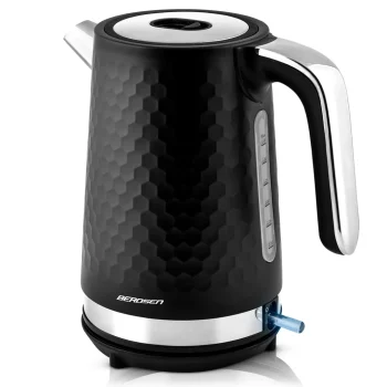 Berdsen Bd 705 Električni Kuhalo Za Vodu 1,7 L, Crno Srebrno 2