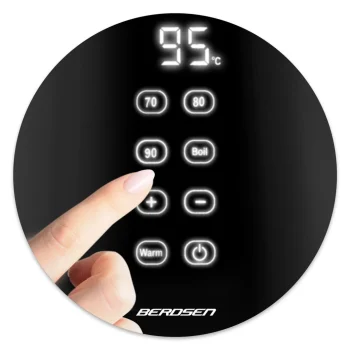 Berdsen Bd 706 Električno Kuhalo Za Vodu 1,7 L Crno 5