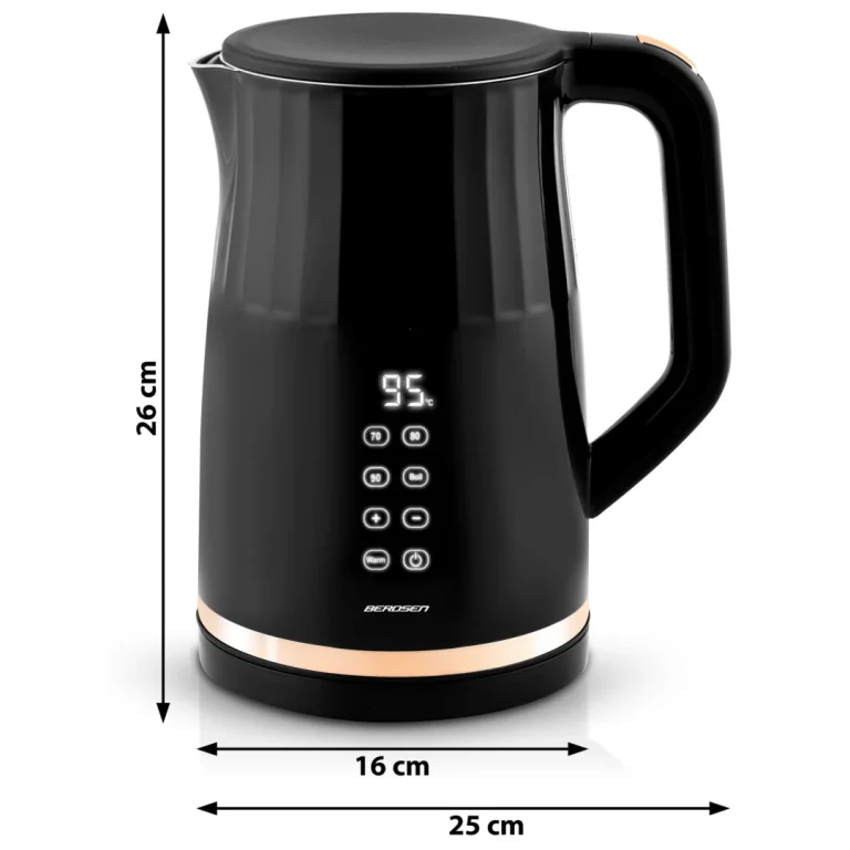 Berdsen Bd 706 Električno Kuhalo Za Vodu 1,7 L Crno 6