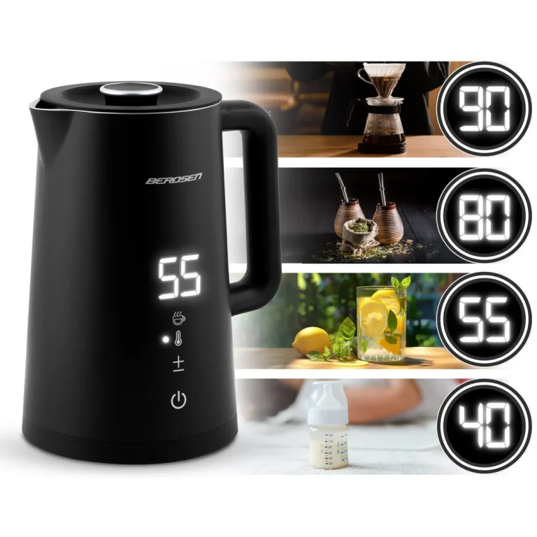 Berdsen Bd 709 Električno Kuhalo Za Vodu 1,7 L Crno 11