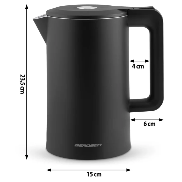 Berdsen Bd 710 Električno Kuhalo Za Vodu 1,7 L Crno 5