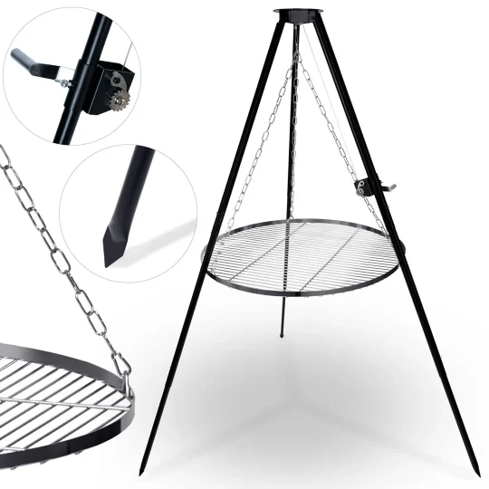 Berdsen Bd 884 Rešetka Za Kamin S Tripodom 80 Cm 1