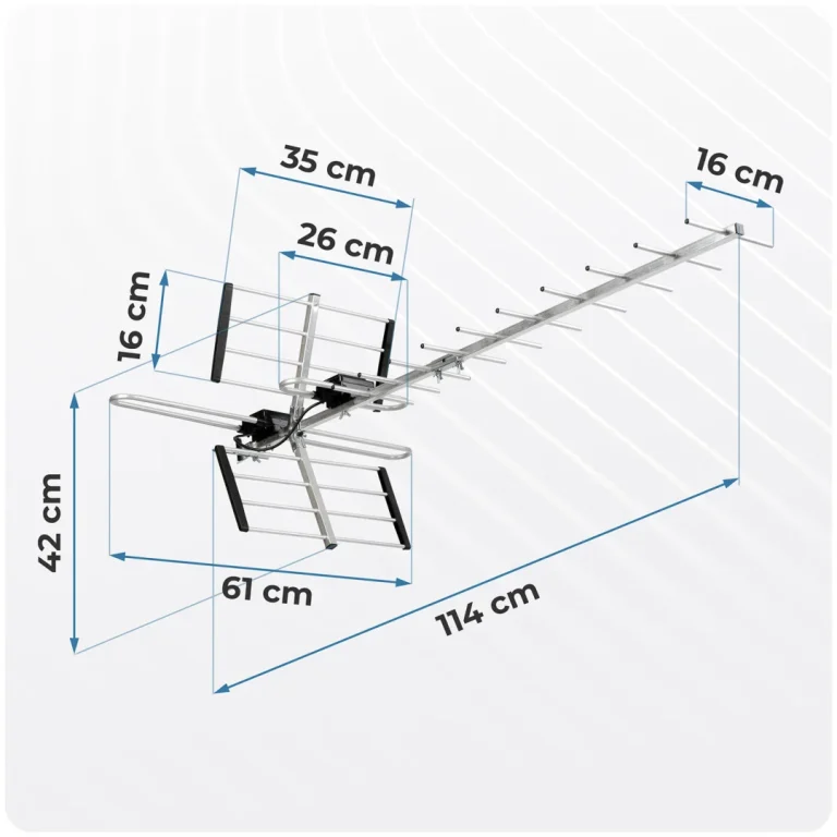 Berdsen Bd 951 Usmjerena Vanjska Tv Antena Ultra Hd 4k 3