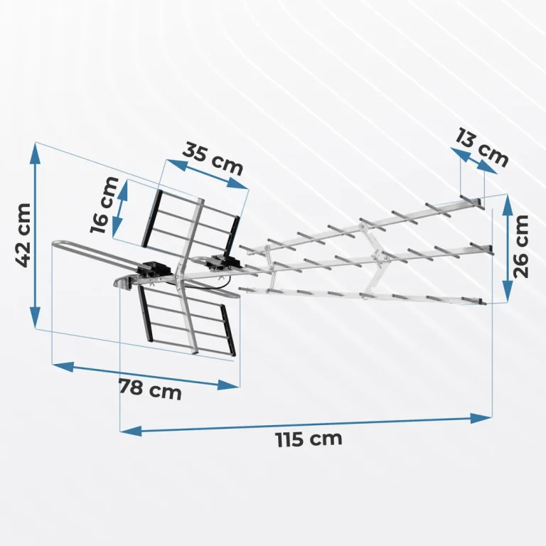 Berdsen Bd 952 Usmjerena Vanjska Tv Antena Ultra Hd 4k 3
