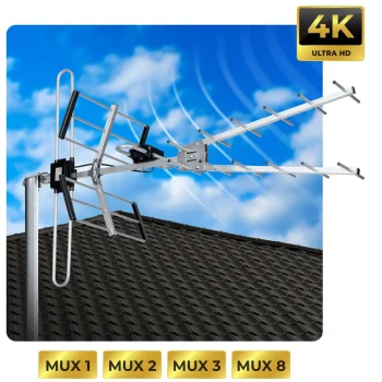 Berdsen Bd 954 Usmjerena Vanjska Tv Antena Ultra Hd 4k 9