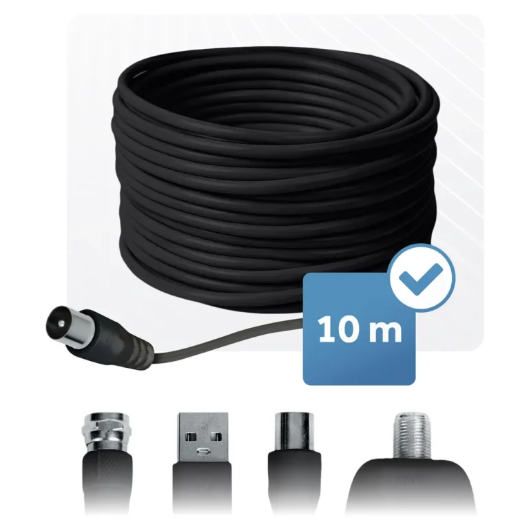 Berdsen Bd 955 Unutarnja/vanjska Tv Antena Ultra Hd 4k Crna 3