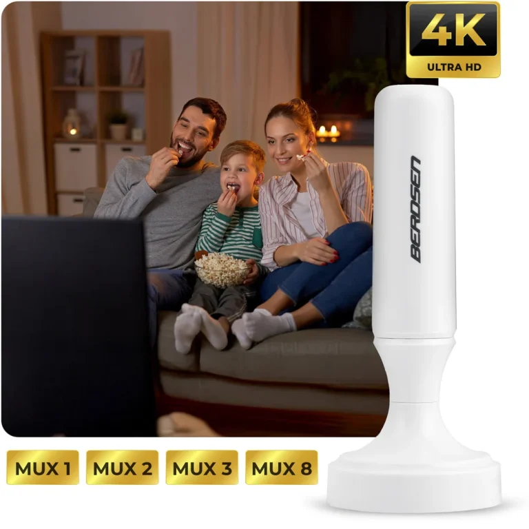 Berdsen Bd 956 360° Unutarnja Tv Antena Ultra Hd 4k Bijela 6