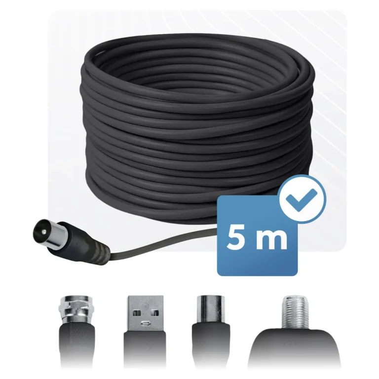 Berdsen Bd 956 360° Unutarnja Tv Antena Ultra Hd 4k Crna 4