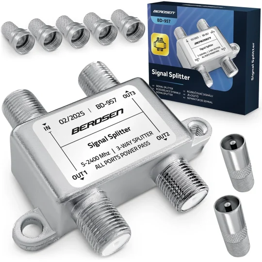 Berdsen Bd 957 Pasivni Antenski Razdjelnik 3 Izlaza 5–2400 Mhz 1