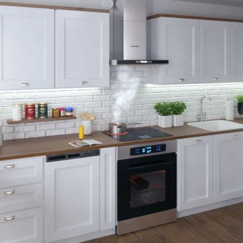 Berdsen Be 60a T2 Inox Kuhinjska Napa S Dimnjakom 60 Cm 3
